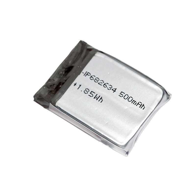 3.7V 500mAh 682634 移動支付終端聚合物鋰電池，鈷酸鋰材料