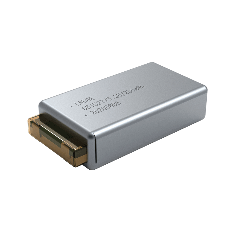 3.8V 280mAh 發熱服聚合物鋰電池，鈷酸鋰材料